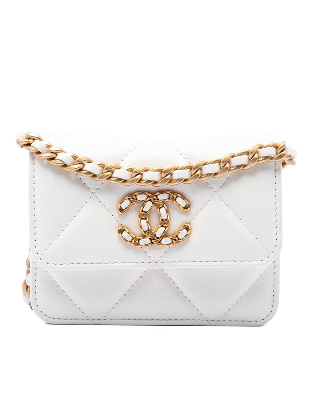 Chanel 19 Wallet On Chain Quilted #367834C24B